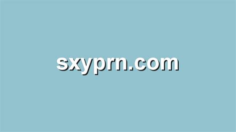 sxy prn. com